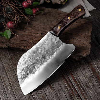 Hand-forged Small Sliced Kitchen Knife For Household Shredded Meat