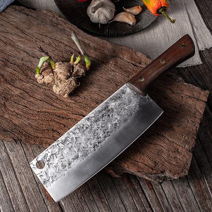 Hand-forged Small Sliced Kitchen Knife For Household Shredded Meat